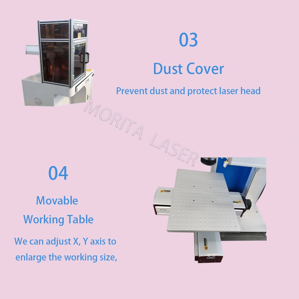 20W 30W 50W 60W Engraving Jewelry Metal Silver Gold Nameplate Ring Necklace Fiber Laser Marking Machine Price