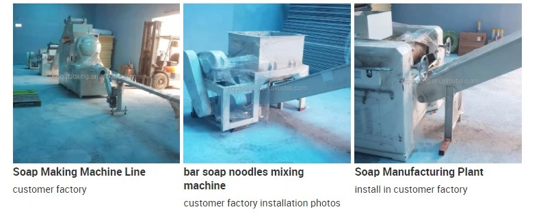 100/300/500/800/1000/2000 Kg/H Soap Machine Bath Toilet Soap Laundry Bar Soap Making Machine Vacuum Soap Plodder Soap Extruder Machine Soap Making Line