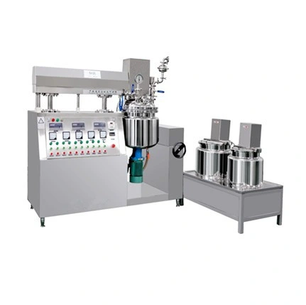 Daily Hand Cream Cosmetic Lotion Vacuum Homgoenizer Mixing Making Machine